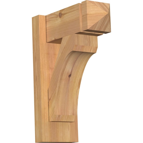 Ekena Millwork Legacy Arts & Crafts Smooth Outlooker, Western Red Cedar, 5 1/2"W x 12"D x 16"H OUT06X12X16LEC03SWR - main